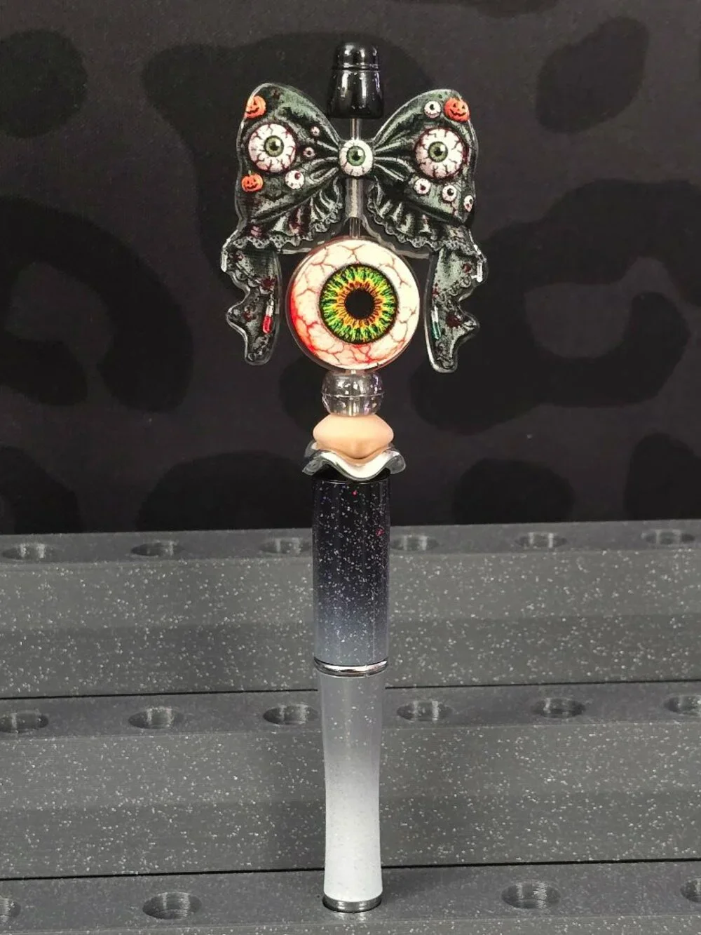 Halloween Eyeball Acrylic Spinner Novelty Pen